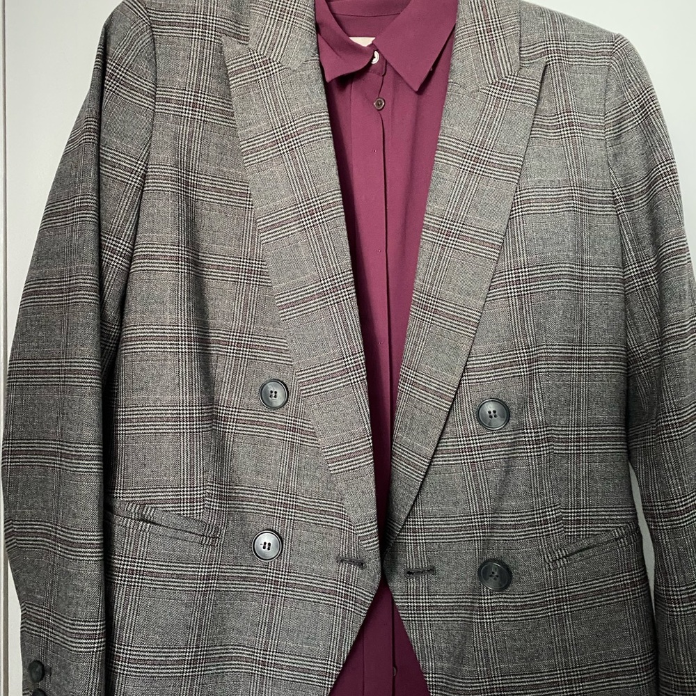 Fully Lined, Machine Washable Double-Breasted Fal… - image 6